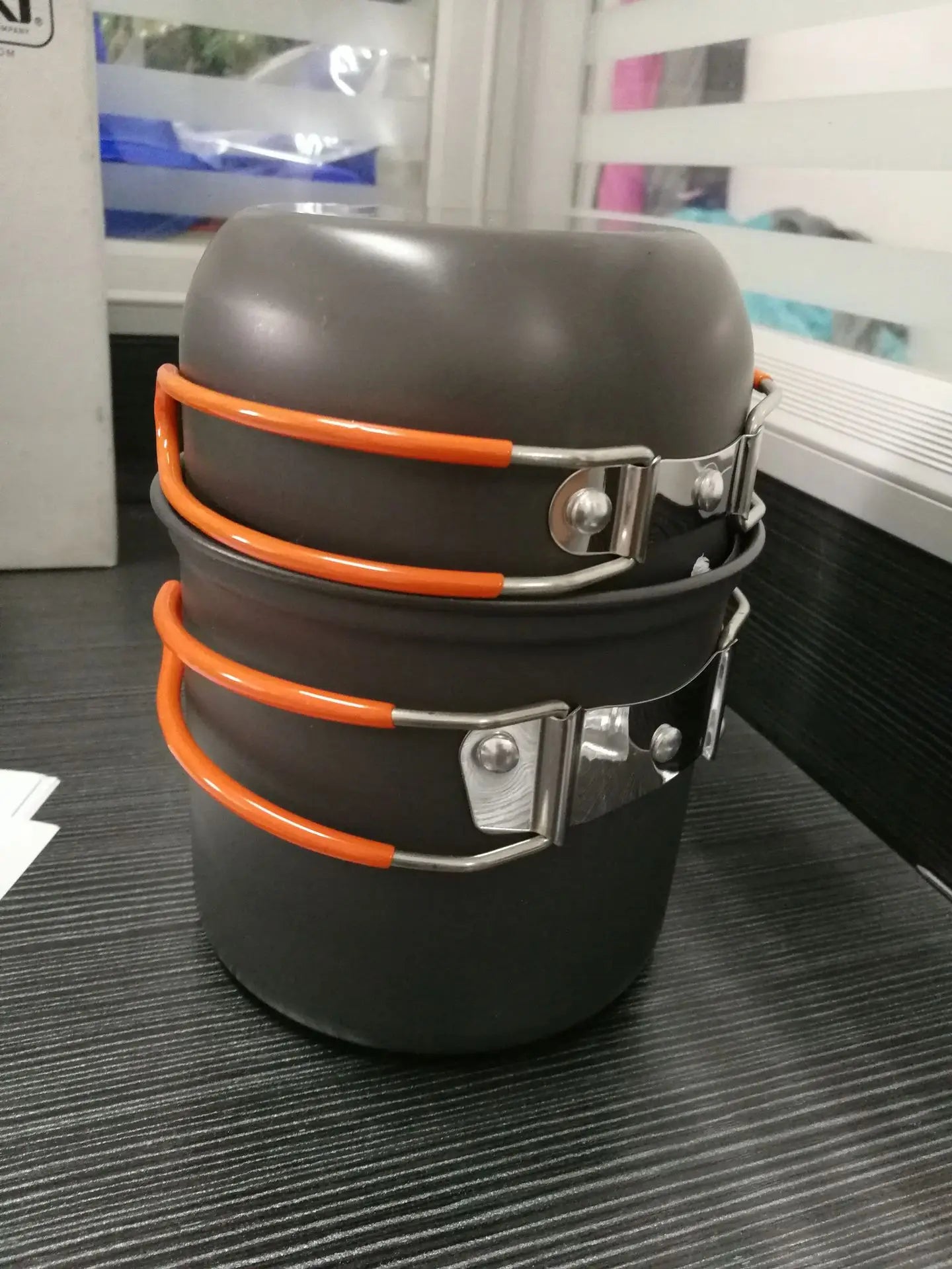 Portable Camping Cookware Set – Outdoor Pots & Tableware for Hiking, Trekking, and Fishing