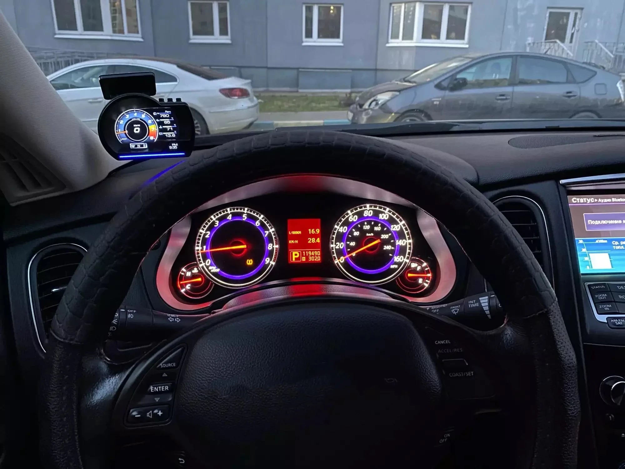 Newest A501 Car Head-Up Display (HUD) with Speed & Safety Alerts