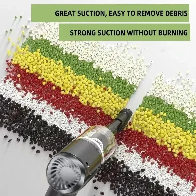 Portable Wireless Car & Home Vacuum Cleaner – 120W High Power