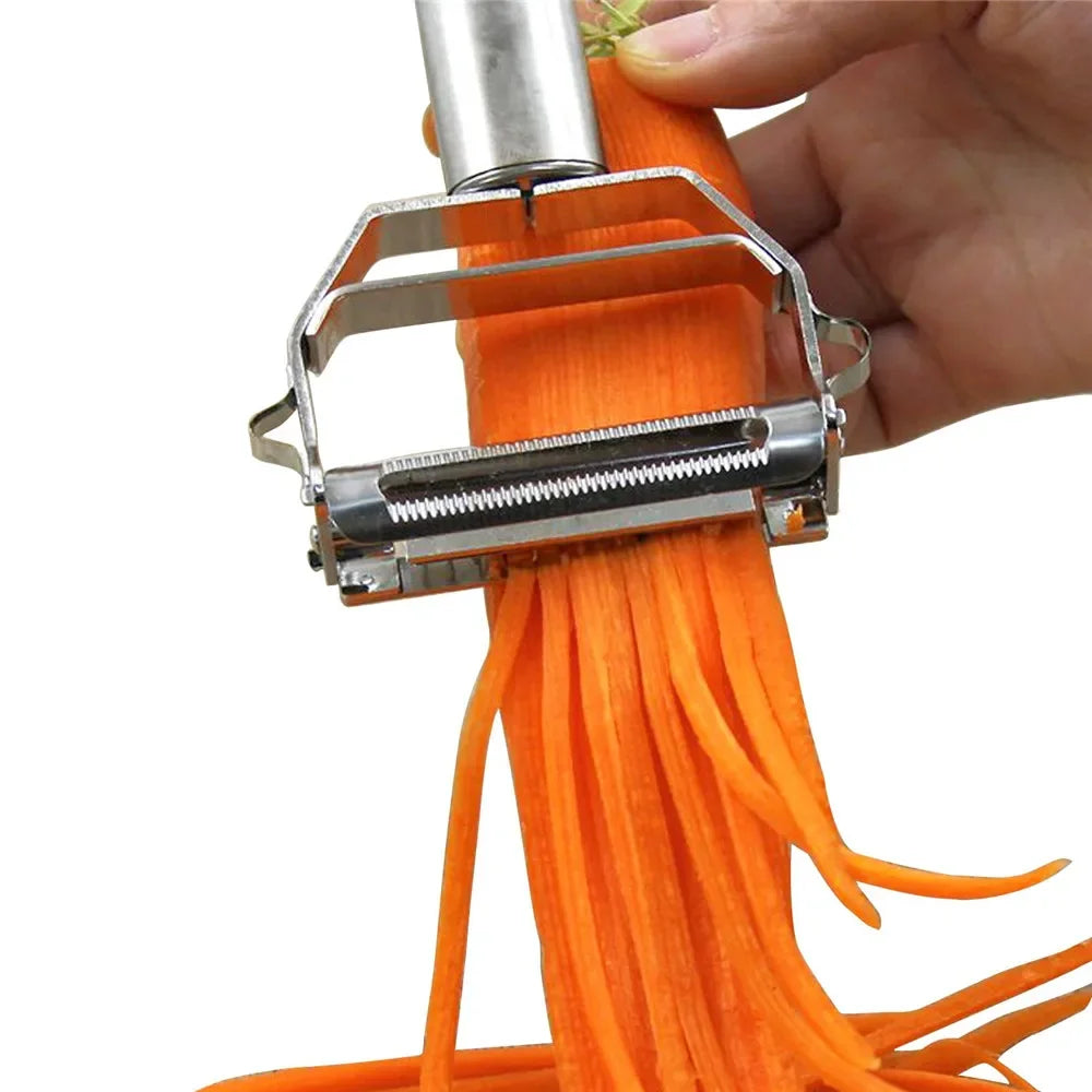 Stainless Steel Multifunction Peeler and Julienne Slicer