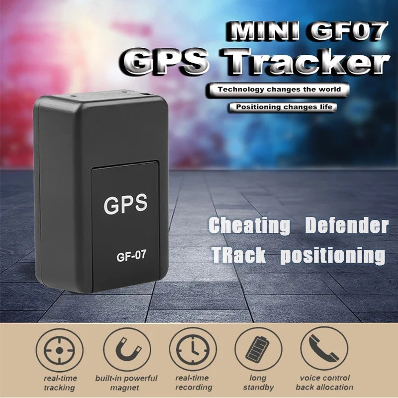 Mini Magnetic GPS Tracker – Real-Time Anti-Theft Vehicle & Personal Locator