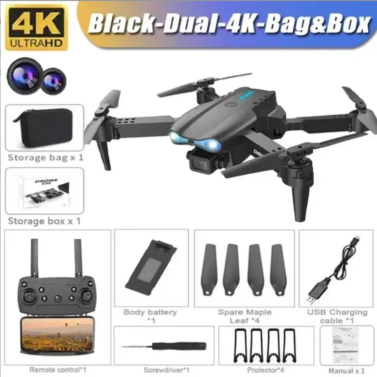 E99Pro 4K Dual Camera Drone with Obstacle Avoidance