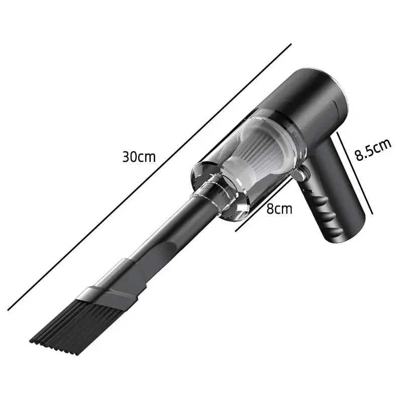 Portable Wireless Car & Home Vacuum Cleaner – 120W High Power