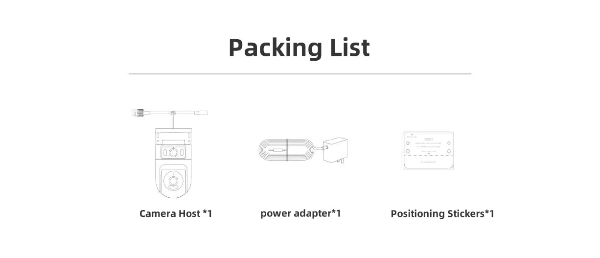 Xiaomi CW500 Outdoor Dual-Camera Smart Security Camera