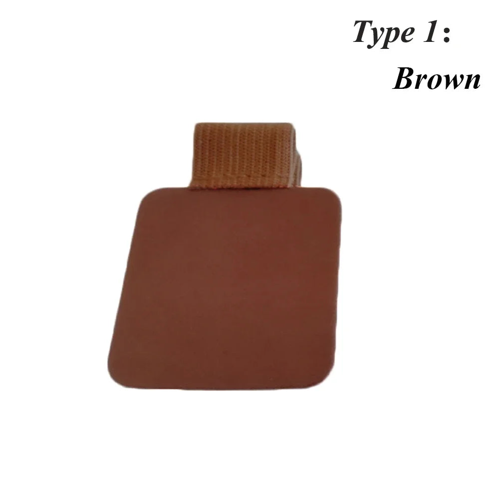 Self-Adhesive Leather Pen Holder – 31 Colors Elastic Loop for Notebooks & Journals