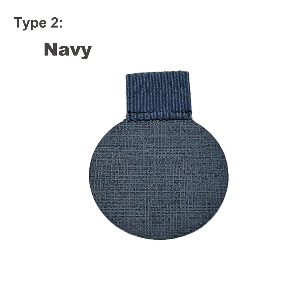 Self-Adhesive Leather Pen Holder – 31 Colors Elastic Loop for Notebooks & Journals