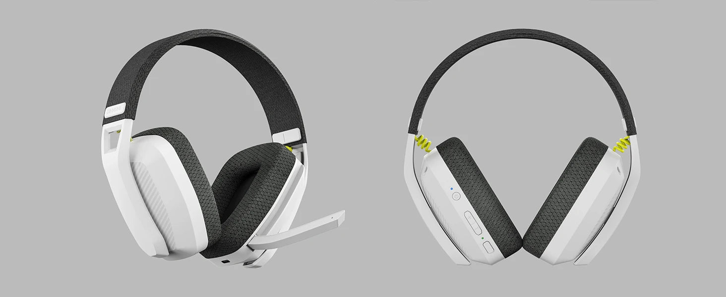 BINNUNE BW06 Wireless Gaming Headset – 2.4GHz & Bluetooth with Mic for PS5, PS4, PC & Mac