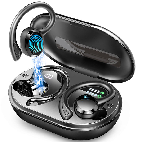 Bluetooth 5.3 Wireless Earbuds – 40H Waterproof Sport