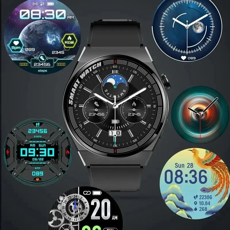 Watch GT Series Smartwatch 2024 – GPS & Bluetooth Call