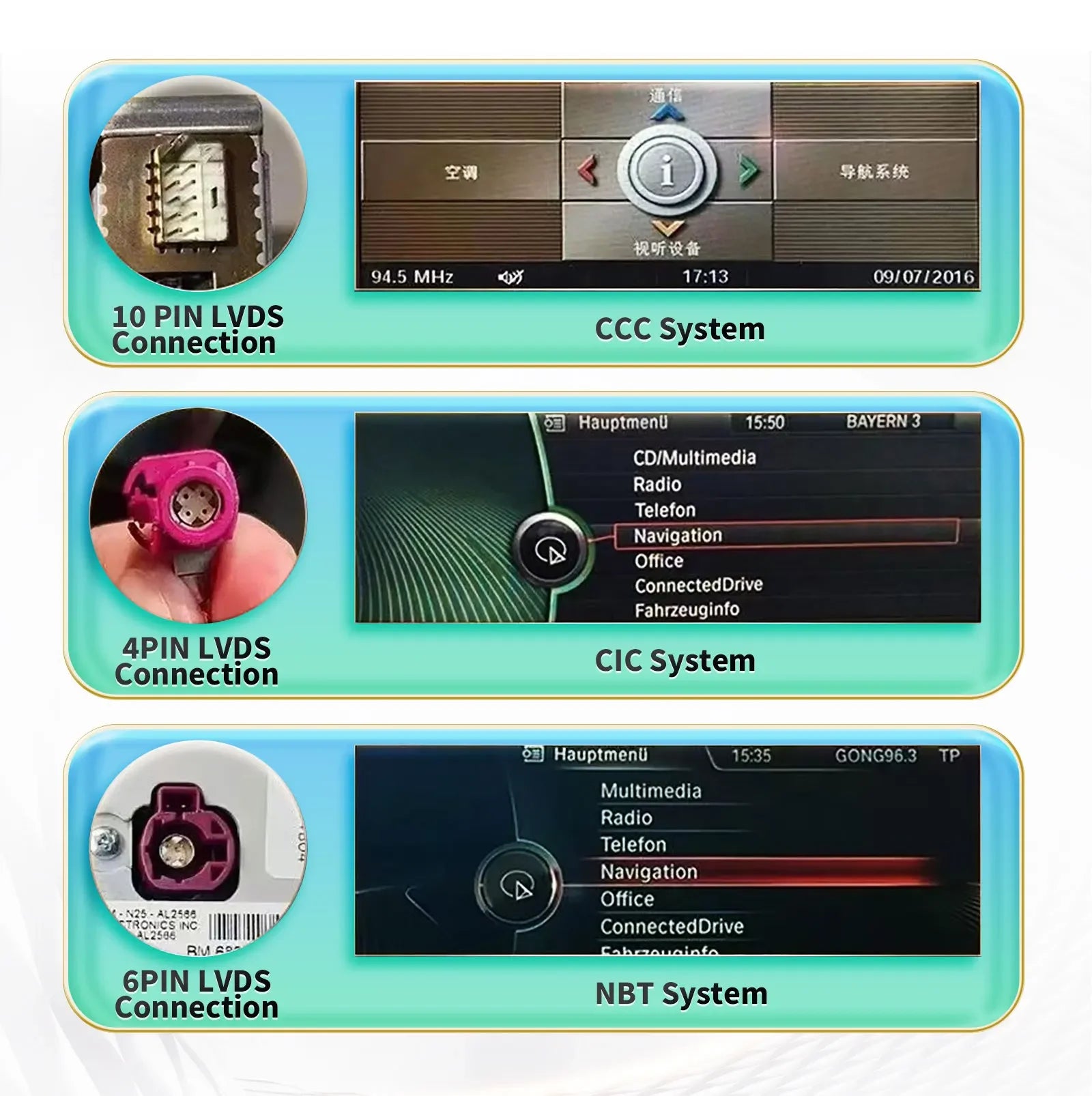 10.25" CarPlay Android 13 Radio for BMW X1 E84/F48