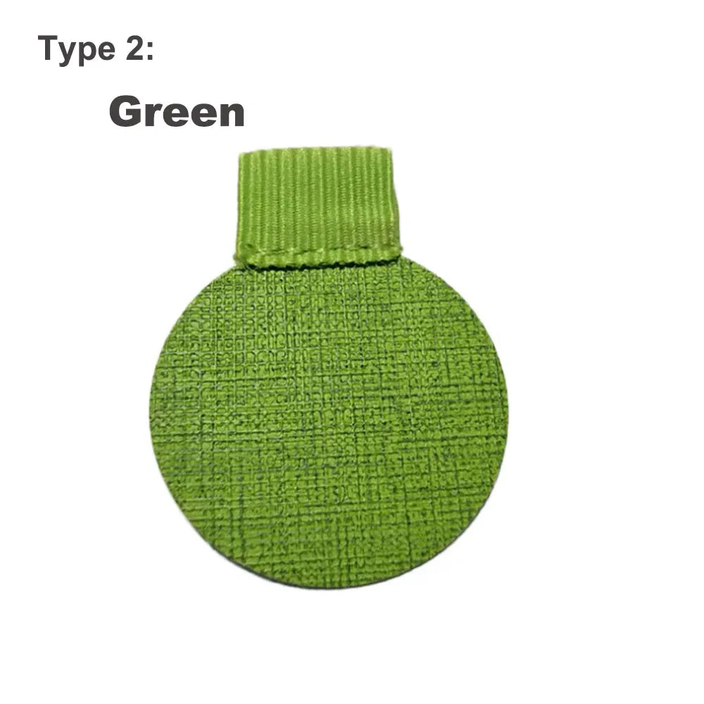 Self-Adhesive Leather Pen Holder – 31 Colors Elastic Loop for Notebooks & Journals