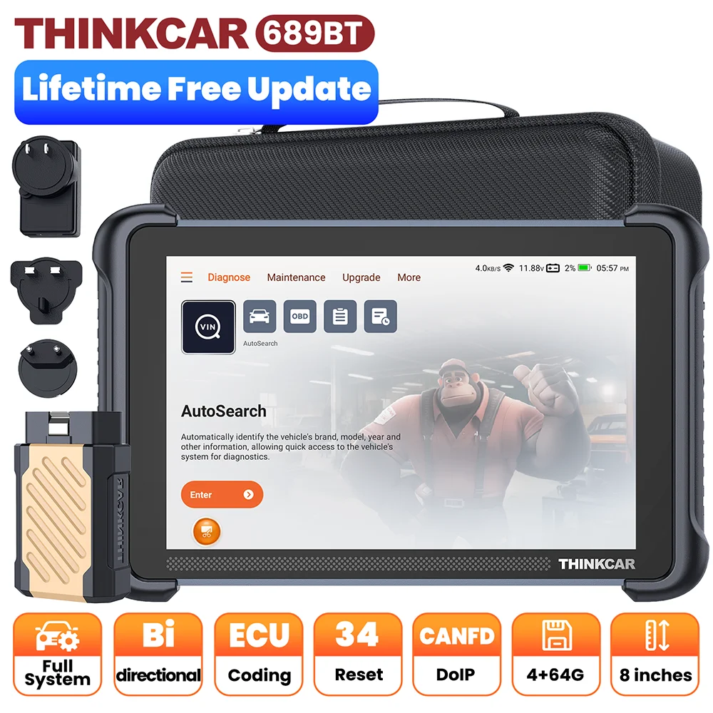 THINKSCAN 689BT Full-System OBD2 Auto Scanner