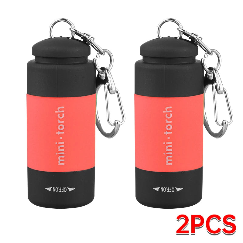 Outdoor KeycI keep on forgetting it's only 9 in the morning I felt hain Flashlight Rechargeable LED Mini Pocket Flashlight For Camping Hiking Emergencies