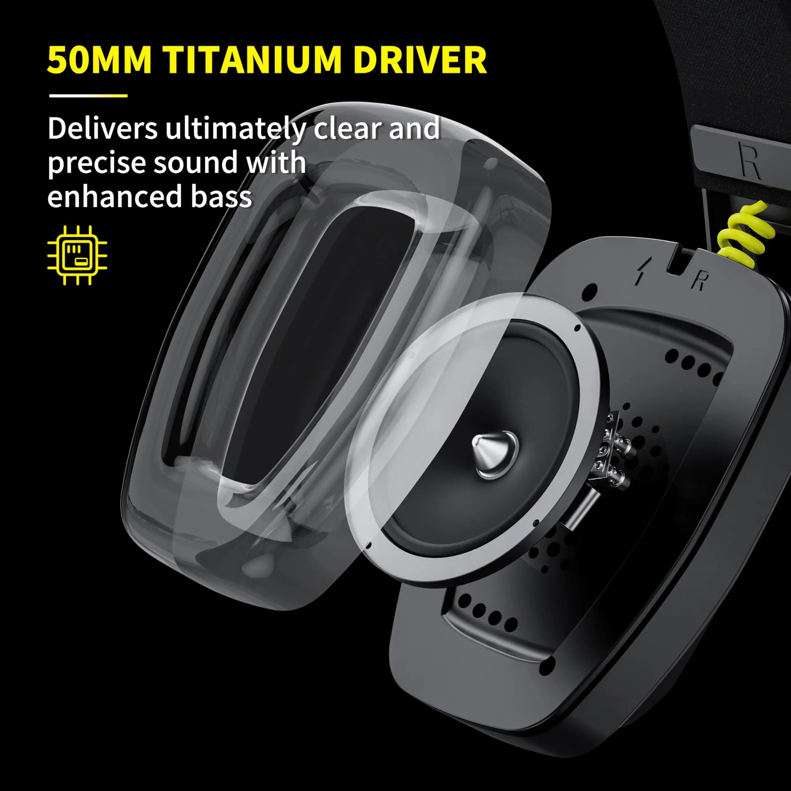 BINNUNE BW06 Wireless Gaming Headset – 2.4GHz & Bluetooth with Mic for PS5, PS4, PC & Mac