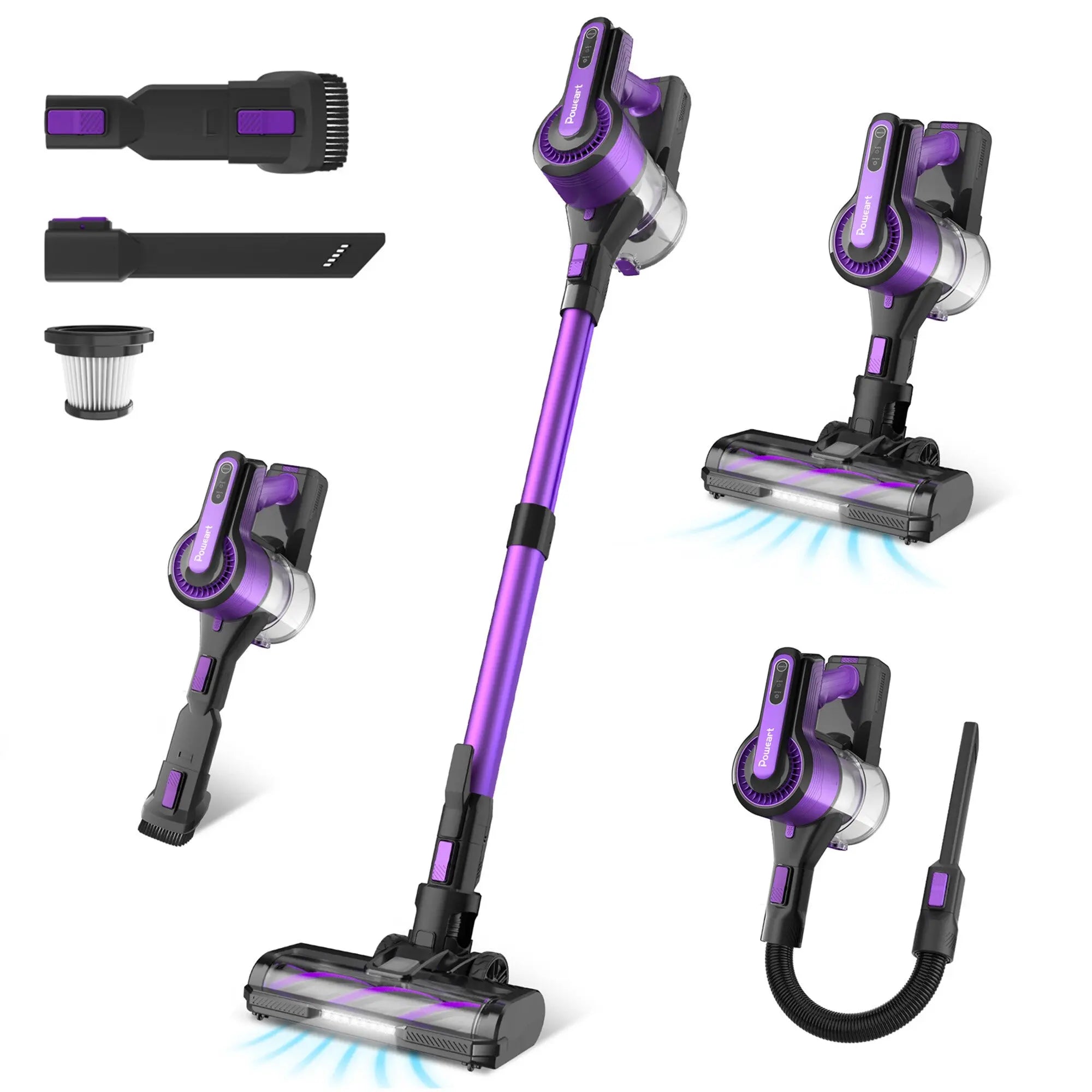 Poweart 350W Cordless Vacuum Cleaner