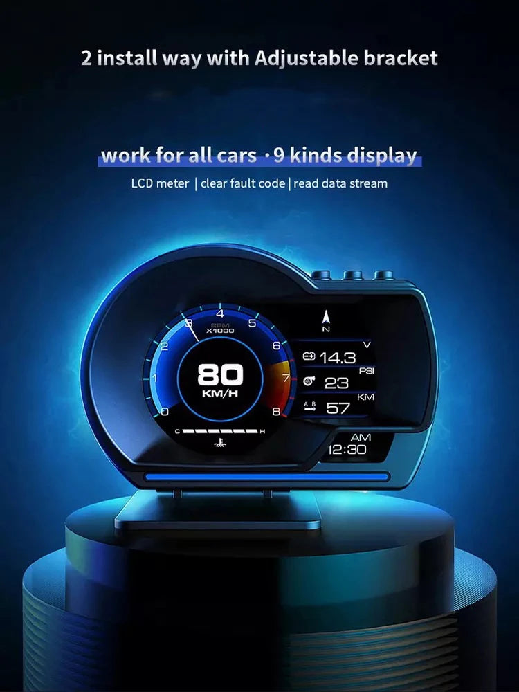 Newest A501 Car Head-Up Display (HUD) with Speed & Safety Alerts
