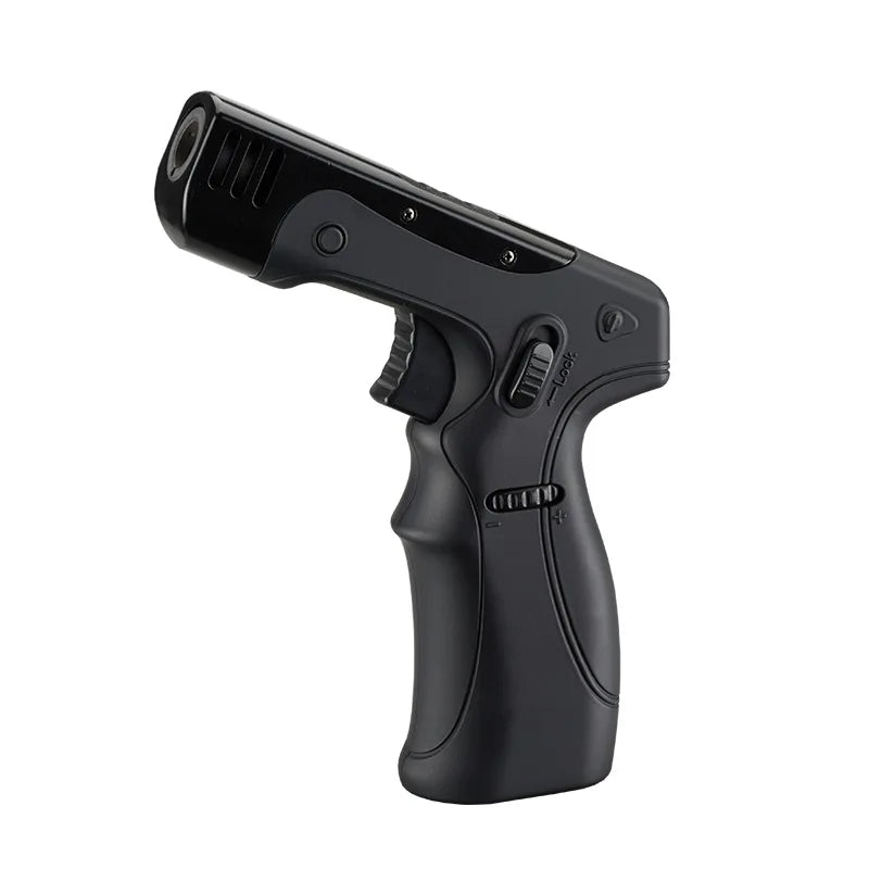 Windproof Jet Flame Torch Lighter – Outdoor BBQ & Camping Gadget for Men