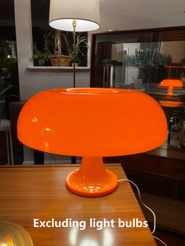 Italian Designer LED Mushroom Table Lamp – Modern Minimalist Bedside Light
