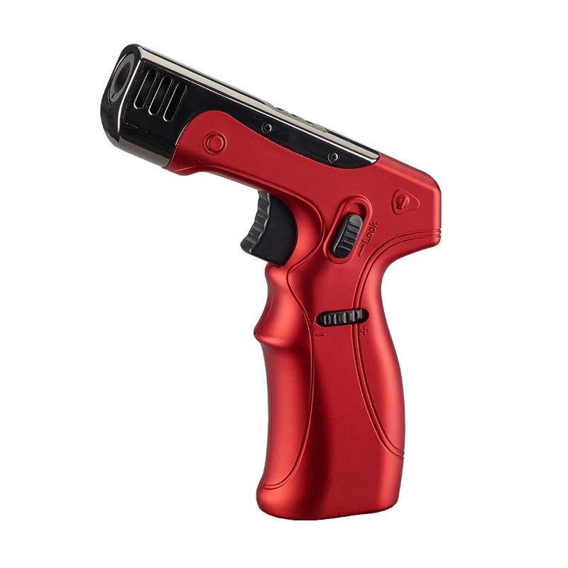 Windproof Jet Flame Torch Lighter – Outdoor BBQ & Camping Gadget for Men