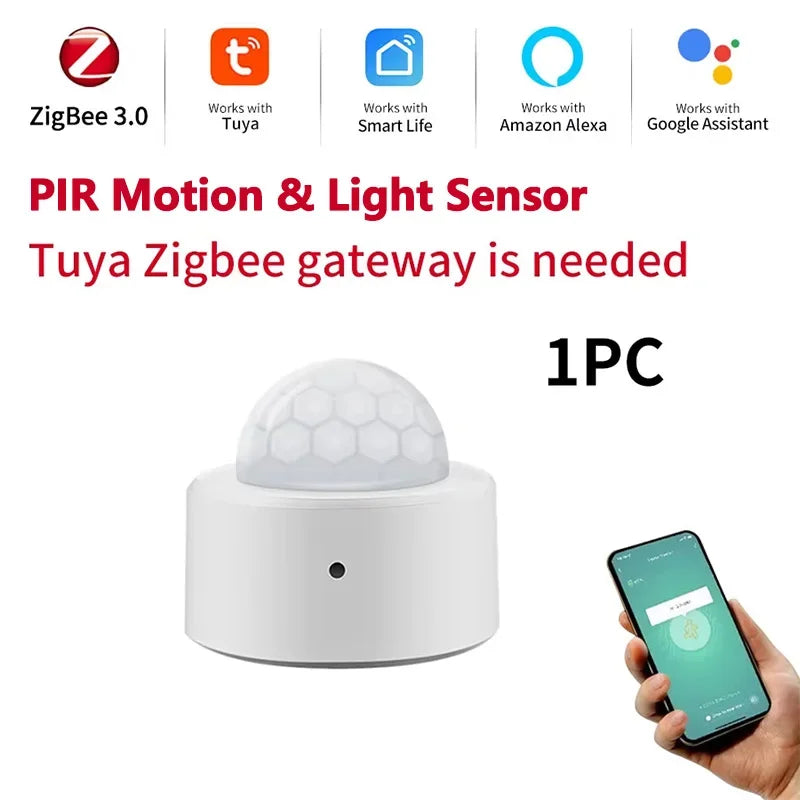 ZigBee PIR Motion Sensor – Tuya Smart IR Detector