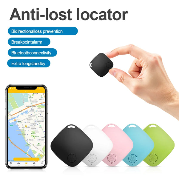 Mini Bluetooth GPS Tracker – Anti-Loss Smart Finder for Kids, Bags, Wallets