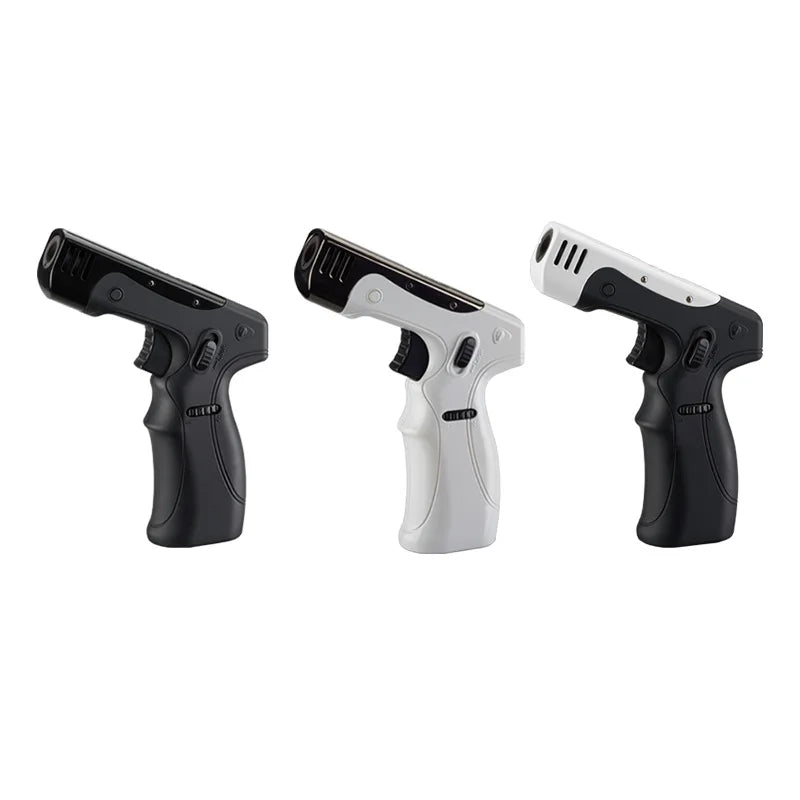 Windproof Jet Flame Torch Lighter – Outdoor BBQ & Camping Gadget for Men