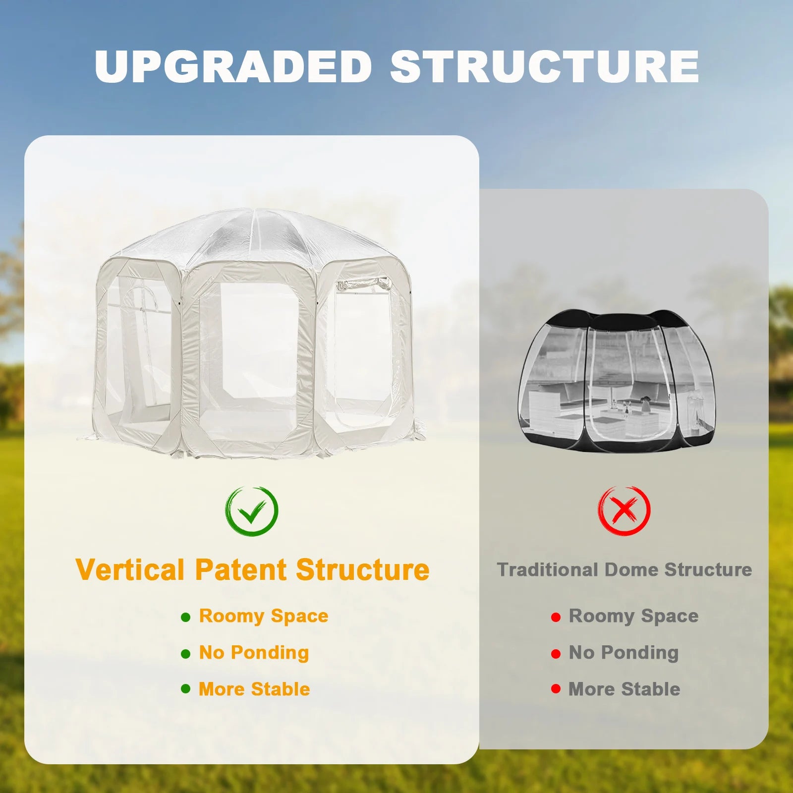 Portable Transparent Outdoor Bubble Tent