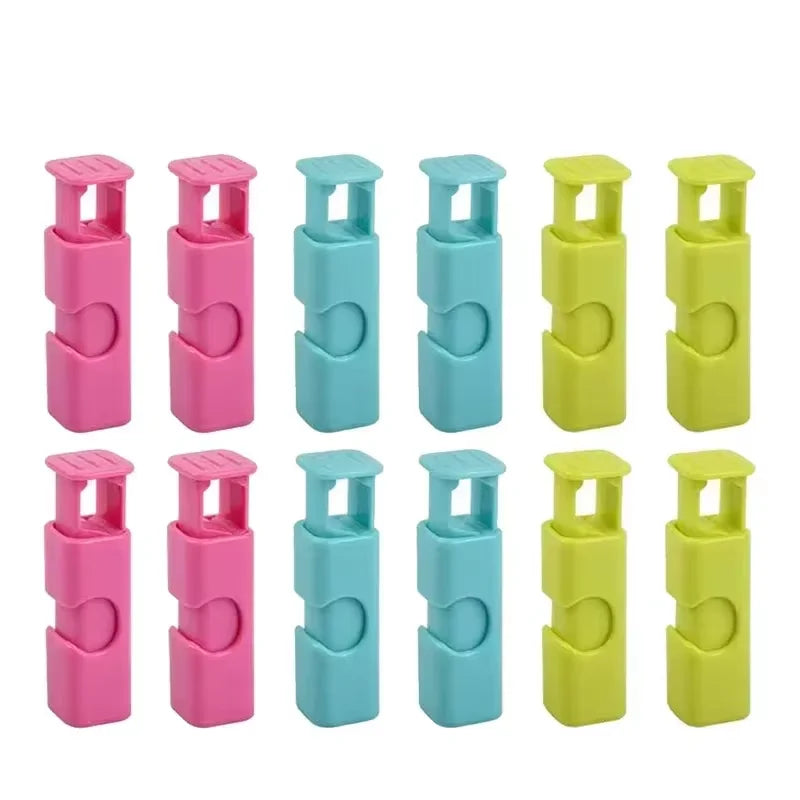 10pcs Food Sealing Clips – Plastic Snack Bag Clips for Fresh-Keeping & Moisture Protection