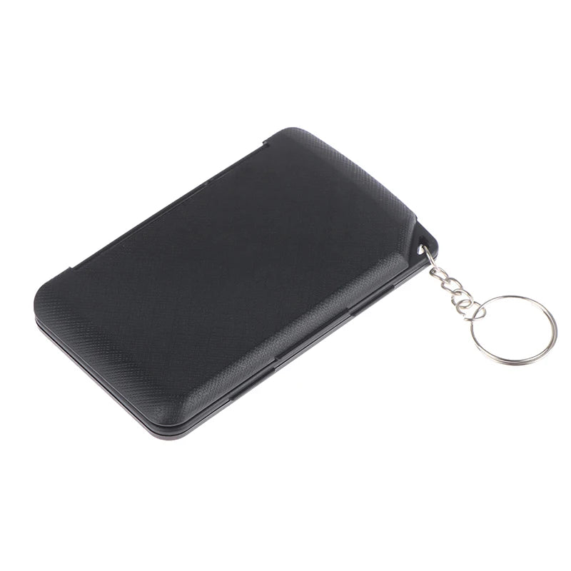 Mini Crystal Clear Clamshell Calculator – Pocket Size