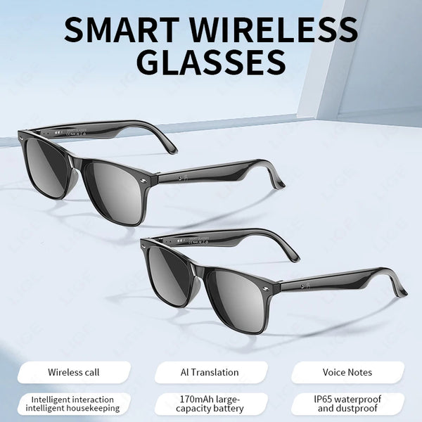 AI Smart Bluetooth Translator Sunglasses