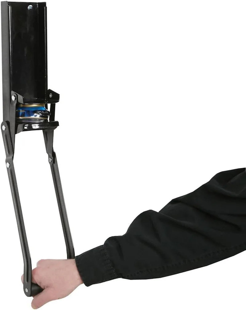 16 oz Wall-Mounted Can Crusher – Heavy Duty Metal Smasher with Bottle Opener