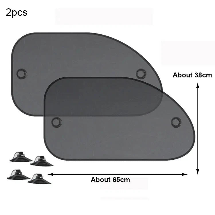 SEAMETAL Universal Car Sunshade – Folding UV Windshield & Window Cover